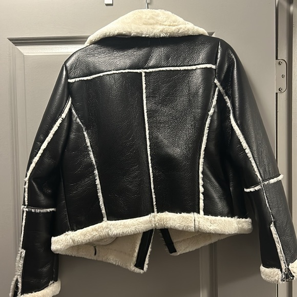Superdown Leather Jacket - Picture 4 of 4